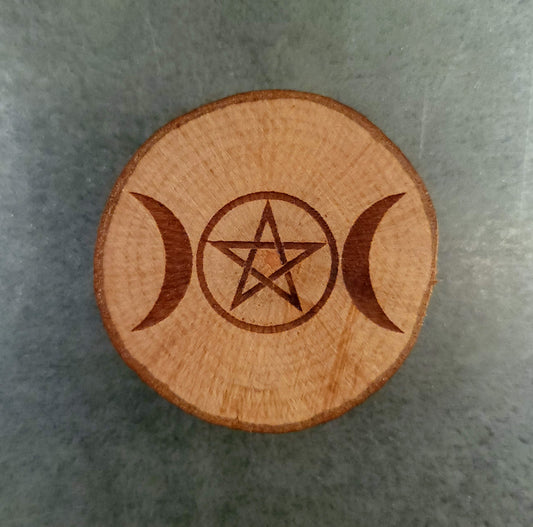 Moon Pentagram Magnet